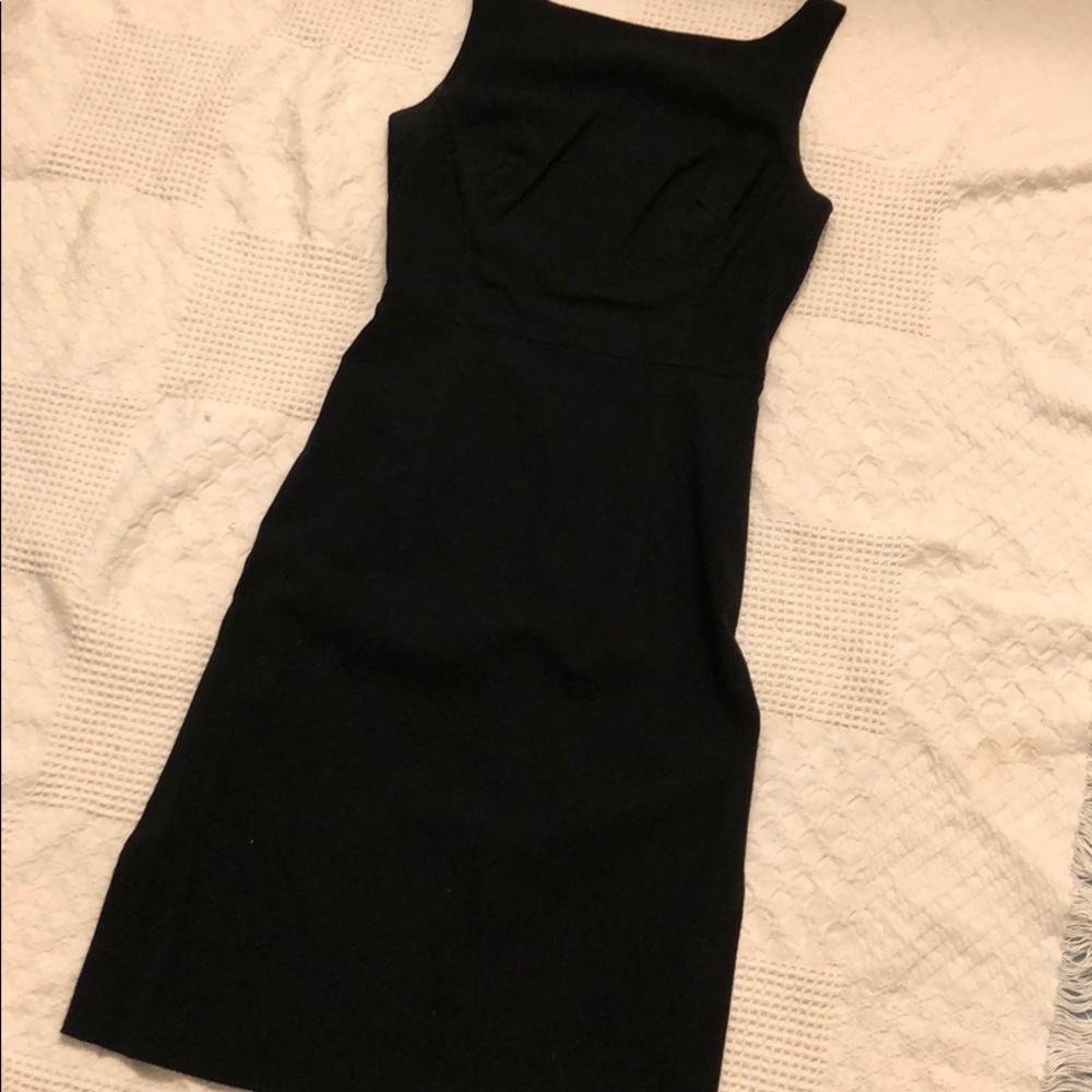 Express black sheath dress